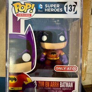 Funko Pop! Super Heroes Zur En Arrh Batman - New in hard plastic case!